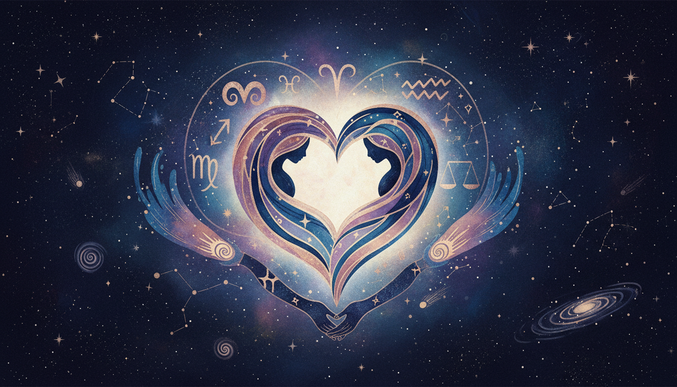 Illustration for blog section about: Burçların Aşk Uyumu, image 1
