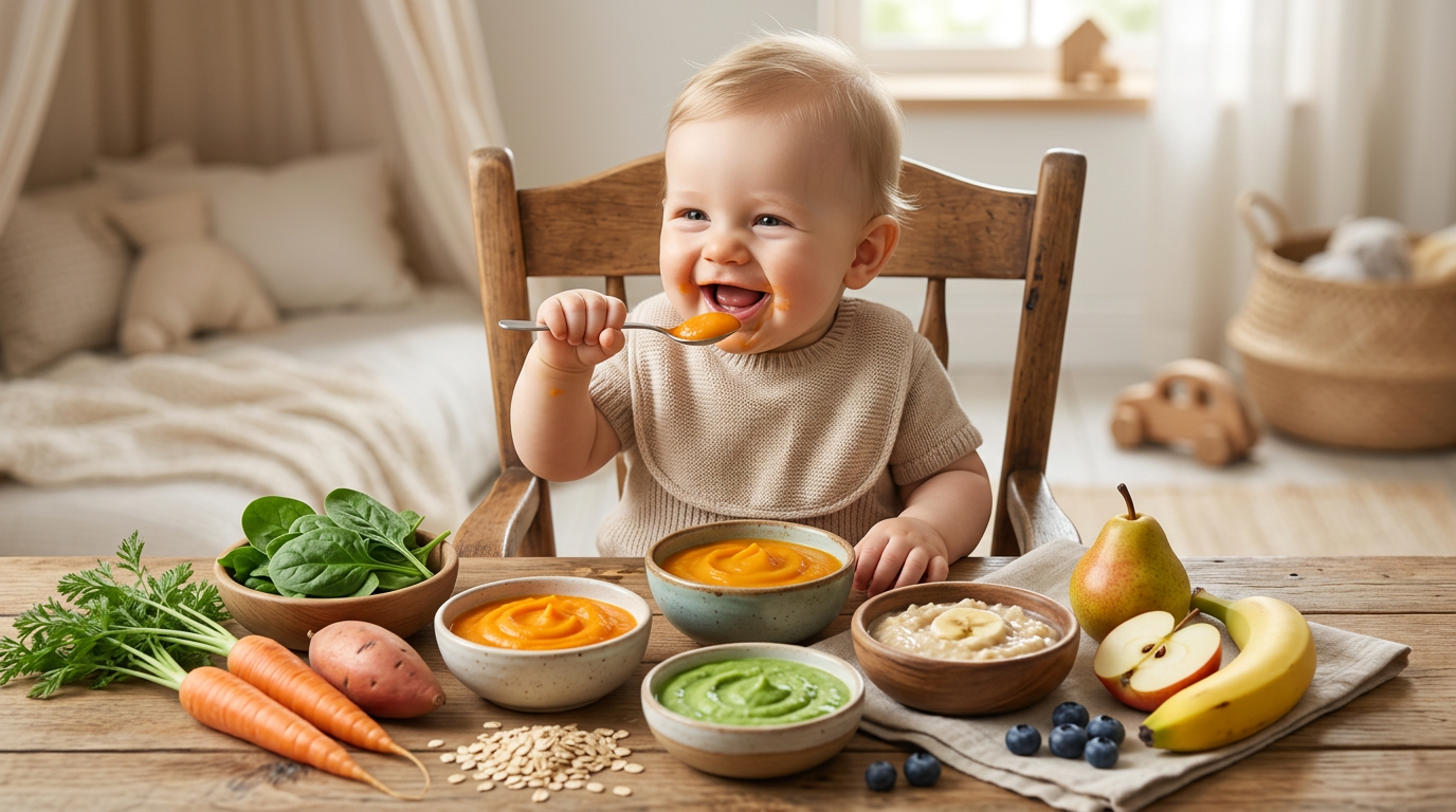 Başlangıç İçin En İyi Bebek Mamaları